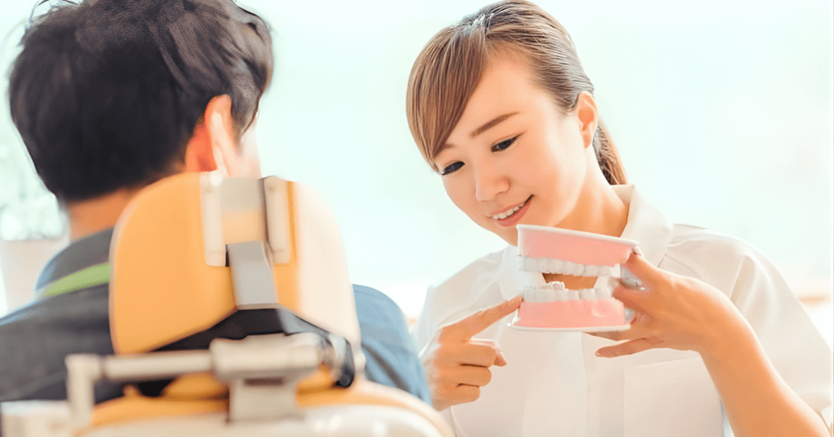 前歯だけ　矯正　セラミック矯正